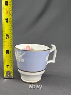 6 Spode MARITIME ROSE R4118 2 1/4 Footed Demitasse Cup & Saucer Sets c. 1930's