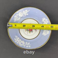 6 Spode MARITIME ROSE R4118 2 1/4 Footed Demitasse Cup & Saucer Sets c. 1930's