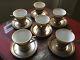 6 Sterling Silver Demitasse Cup Holders W Saucers Lenox Type Porcelain Liners