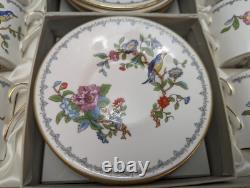6 Vintage Aynsley Pembroke Demitasse Sets in Original Box 6 cups 6 saucers