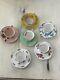 6 Sets Of Different Vintage China Demitasse Cups And Saucers