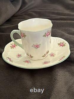 6 sets of different Vintage China Demitasse cups and saucers