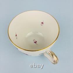 6 x Herend Apponyi Chinese Bouquet Pink Demitasse Coffee Cups & Saucers #1728 AP