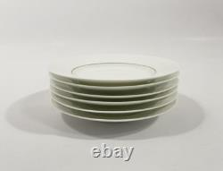 6x Lomonosov Imperial Porcelain Gold Demitasse Coffee Cups, Saucers & Plates