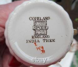 8 Spode Copeland INDIAN TREE Demitasse Cups & Saucers Old Backstamp