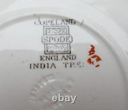 8 Spode Copeland INDIAN TREE Demitasse Cups & Saucers Old Backstamp