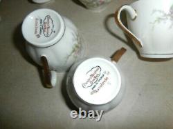 8 Theodore Haviland New York Rosalinde Made America Demitasse Cups & Saucers