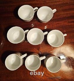 8 World Greatest Restaurants Demitasse Collection Cups Saucers Espresso