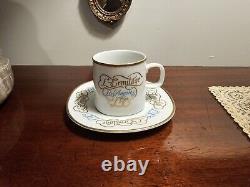 8 World Greatest Restaurants Demitasse Collection Cups Saucers Espresso