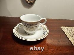 8 World Greatest Restaurants Demitasse Collection Cups Saucers Espresso