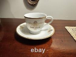 8 World Greatest Restaurants Demitasse Collection Cups Saucers Espresso