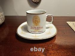 8 World Greatest Restaurants Demitasse Collection Cups Saucers Espresso
