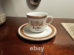 8 World Greatest Restaurants Demitasse Collection Cups Saucers Espresso