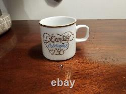 8 World Greatest Restaurants Demitasse Collection Cups Saucers Espresso