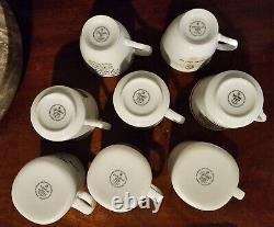8 World Greatest Restaurants Demitasse Collection Cups Saucers Espresso