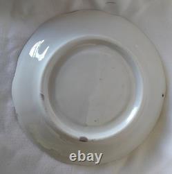 8pc. Antique Demitasse Cup And Saucers Hand-painted Japanese Landscape
