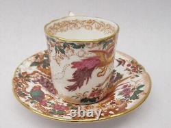 8pc Royal Crown Derby, England Olde Avesbury XLIV Demitasse tea cups & saucers