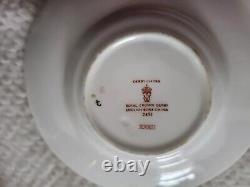 9 English Royal Crown Derby Traditional Imari 2451 Demitasse Cups and Saucers