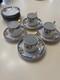 A Set Of Four Windsor By Bavaria Tirschenreuth Demitasse China Cups