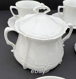 ALT Tirschenreuth 1838, Baronesse White Espresso / Demitasse / Mocha Set For 7