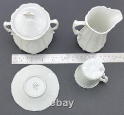 ALT Tirschenreuth 1838, Baronesse White Espresso / Demitasse / Mocha Set For 7
