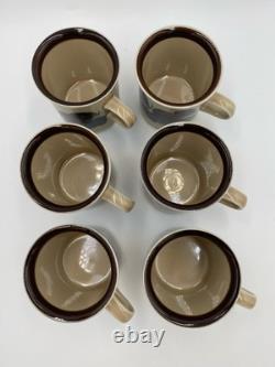 ARABIA FINLAND Ruija Troubadour Coffee Pot + (6) Cups & Saucers Tea Demitasse