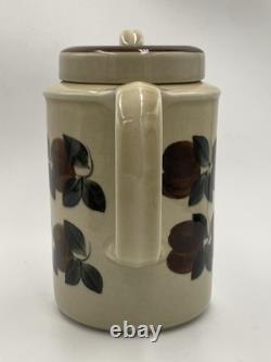 ARABIA FINLAND Ruija Troubadour Coffee Pot + (6) Cups & Saucers Tea Demitasse