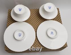 Alessi Supa Mocha Espresso Demitasse Cup Saucer Set Tom Kovac White New