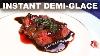Almost Instant Demi Glace Store Bought Stock And Gelatin