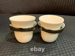 Anno Argent SYLVIAN DUBUISSON Bernardaud France ANNO 2ea Demitasse/Espresso Cup