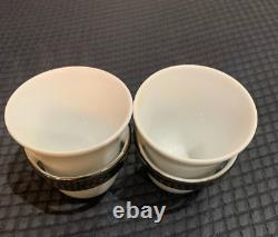 Anno Argent SYLVIAN DUBUISSON Bernardaud France ANNO 2ea Demitasse/Espresso Cup