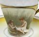 Antique 1891 Rosenthal Art Nouveau Demitasse Cup Saucer Semi Nude Woman Teacup