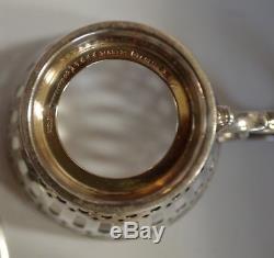 Antique 1909 Sterling Tiffany & Co Demitasse Cup and Saucer 5 Available