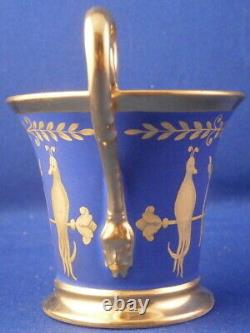Antique 20thC Nymphenburg Porcelain Demitasse Cup & Saucer Porzellan Tasse