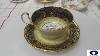 Antique Aynsley Cardiff Pattern Teacup Saucer