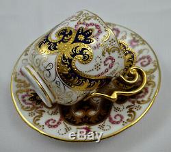 Antique Cauldon Demitasse Cup & Saucer