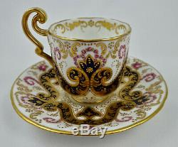 Antique Cauldon Demitasse Cup & Saucer