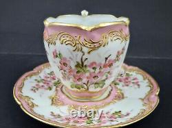 Antique Clauss Paris Demitasse Cup & Saucer