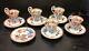 Antique Coalport 5 Demitasse Cups & 6 Saucers Kakiemon Tiger Dragon Pattern Rare