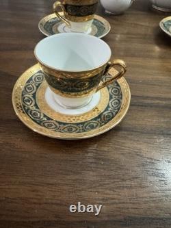 Antique Demitasse Coffee/ Tea Service Full Set by C. P. Limoges France
