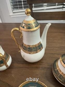 Antique Demitasse Coffee/ Tea Service Full Set by C. P. Limoges France