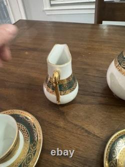 Antique Demitasse Coffee/ Tea Service Full Set by C. P. Limoges France