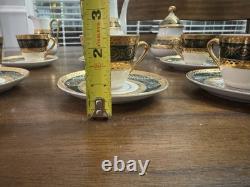 Antique Demitasse Coffee/ Tea Service Full Set by C. P. Limoges France