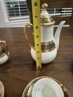 Antique Demitasse Coffee/ Tea Service Full Set by C. P. Limoges France