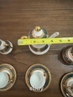 Antique Demitasse Coffee/ Tea Service Full Set by C. P. Limoges France