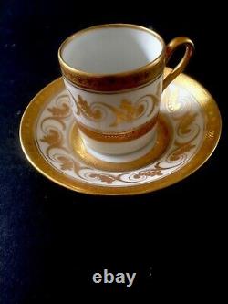 Antique Demitasse Cup And Saucer Richard Ginori