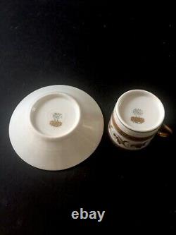 Antique Demitasse Cup And Saucer Richard Ginori