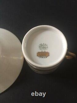 Antique Demitasse Cup And Saucer Richard Ginori