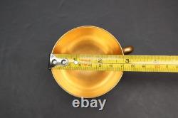 Antique Dresden Gold Gilded Footed Espresso/Demitasse Cup & Saucer
