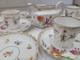 Antique Dresden Porcelain Butterfly Handle Demitasse Set 4 Cups 8 Saucers 1890